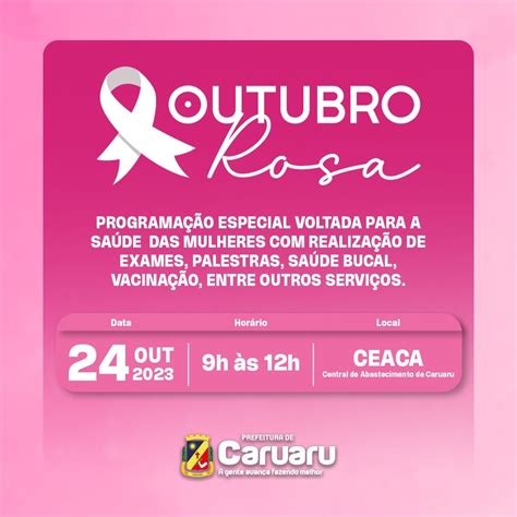 Ceaca Recebe Atividades Em Alusão Ao Outubro Rosa Rádio Cidade 99 7