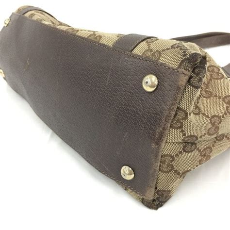 Yahooオークション Gucci グッチ Ggキャンバス トートバッグ 141470