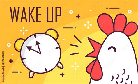 Rooster Wake Up Animation