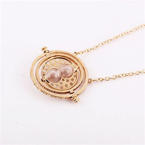 Harry Potter Vintage Style Harry Potter Time Turner Necklace The Golden