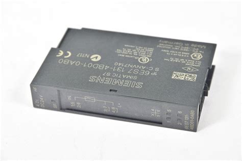 Preview SIEMENS 6ES7131 4BD01 0AB0 Elektronikmodul für ET200S 24 V DC