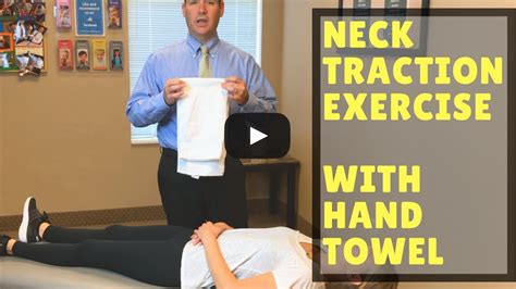 Peoria Chiropractor Demonstrates Easy Home Traction Exercise For Neck