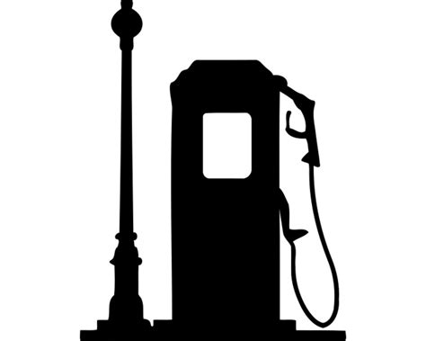 Gas Pump Svg Printable Vector Image Gasoline Pump Pdf Picture Petrol