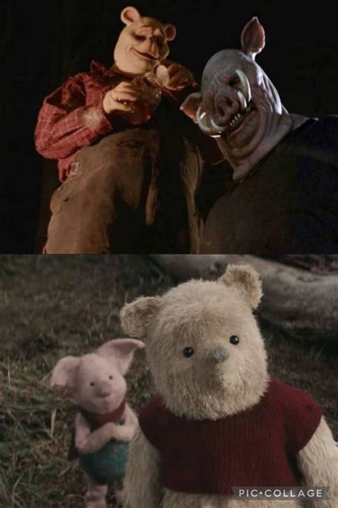 La Pooh And Piglet Met Horror Pooh And Piglet By Collegeman1998 On
