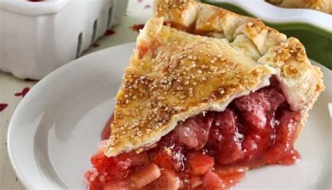 Strawberry Rhubarb Pie Brenda Gantt Recipes