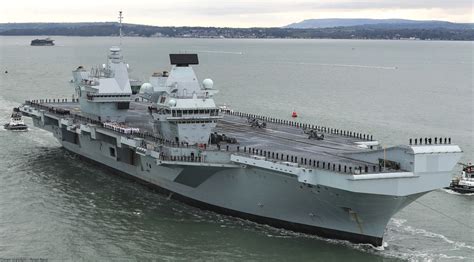 HMS Prince Of Wales R 09 Aircraft Carrier STOVL Royal Navy