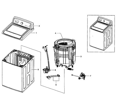 Frigidaire Affinity Washer Diagram