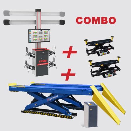 Alignment Scissor Lift Wheel Alignment System Combination