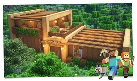 Free Easy Houses To Build In Minecraft Step By Step With Creative