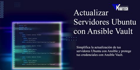 Actualizar Servidores Ubuntu Con Ansible Vault Servicios Vartech