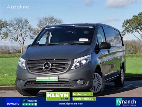 Ma Y Samoch D Dostawczy Mercedes Benz Vito L Xl Dubbel Cabine Na