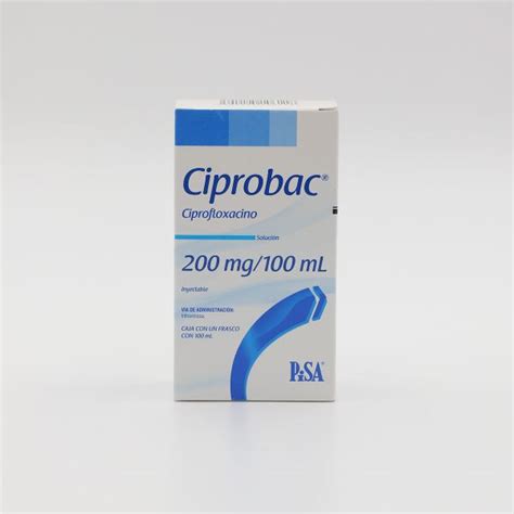 Ciprobac Frasco 200 Mg 100 Ml PiSA