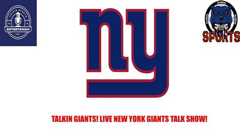 Talkin Giants Live New York Giants Talk Show Eli Manning To Start