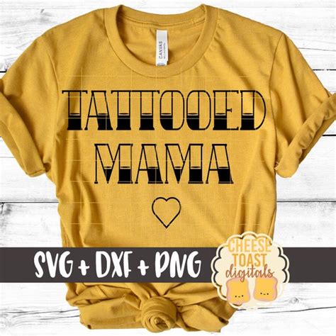 Tattooed Mom Svg Etsy