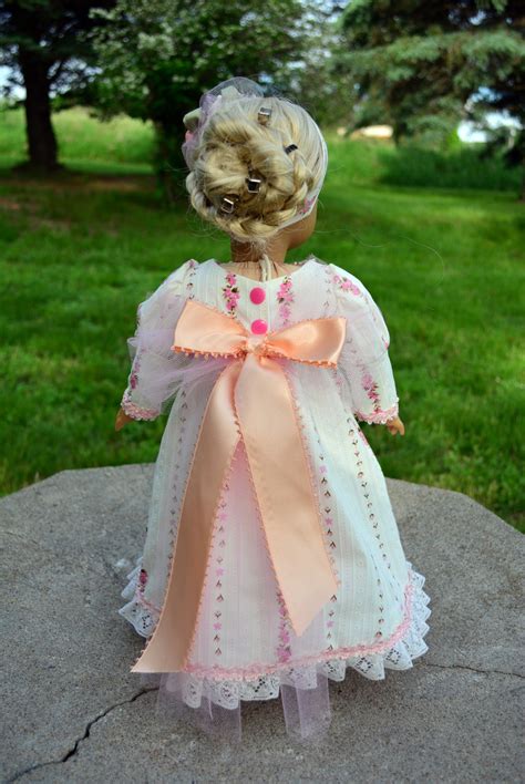 Pdf Doll Clothes Dress Pattern Fits 18 American Girl Etsy