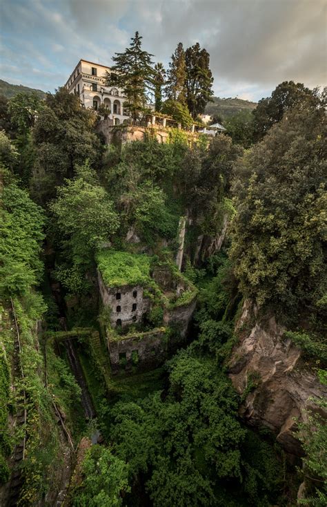 Vallone Dei Mulini In Sorrento A Dramatic Mix Of Deep Natu Flickr