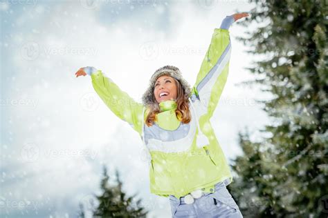 Celebrating Winter Vacations 14149047 Stock Photo at Vecteezy