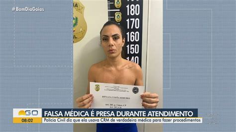 Vídeo Falsa médica é presa suspeita de fazer procedimentos estéticos