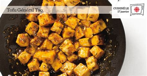 Tofu G N Ral Tao Ricardo Cuisine Food Food Network Recipes Recipes