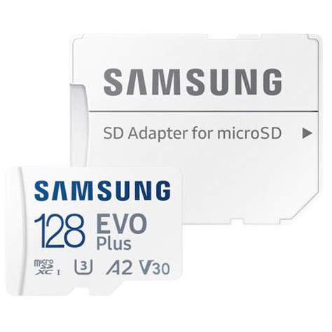 Samsung EVO Plus microSD 128 Go Carte mémoire Garantie 3 ans LDLC