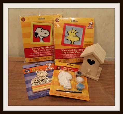 Kids Crafts And Activities Fun Set Snoopy And Charlie Brown Etsy