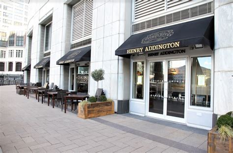 The Henry Addington Canary Wharf London Pub Reviews Designmynight