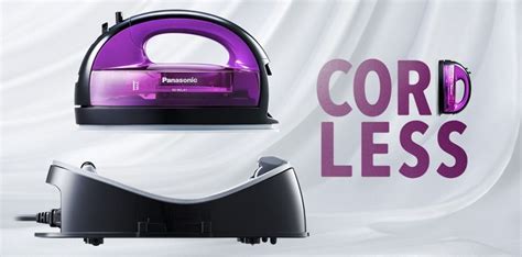 Buy Panasonic Cordless Iron Purple Black At Mighty Ape Nz