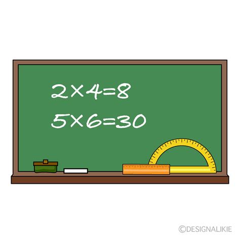 Blackboard With Math Clip Art Free PNG ImageIllustoon