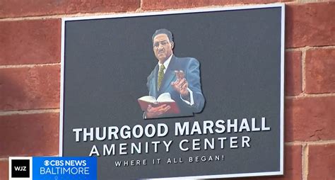 Baltimore S New Justice Thurgood Marshall Amenity Center Honors Civil