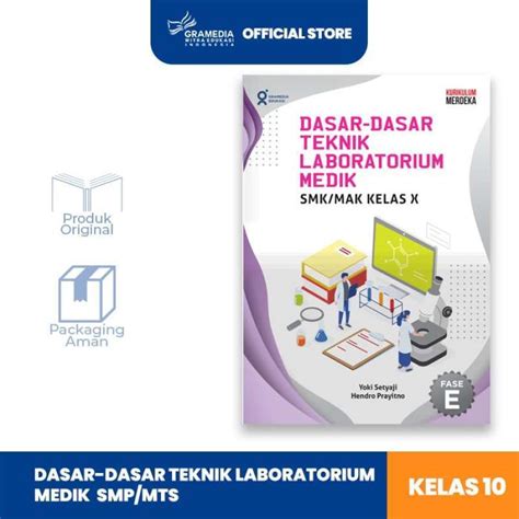 Jual Buku Dasar Dasar Teknik Laboratorium Medik Smk Mak Kelas X K