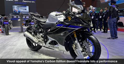 Yamaha R15m Carbon Edition Unveiled At Bharat Mobility Global Expo 2024