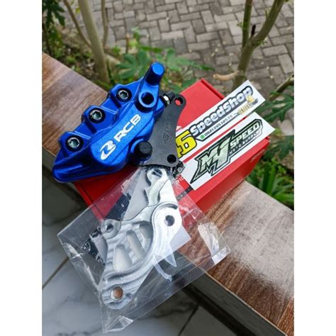 Jual Kaliper Rcb Set Bracket Cnc M Speed Pnp Bottom Shock Fiz R