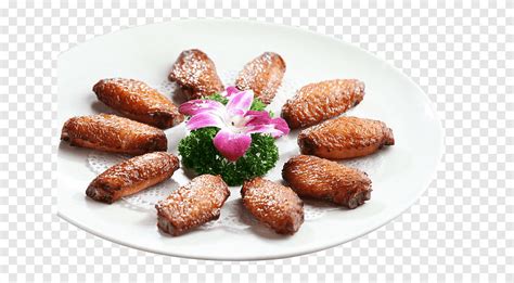 Крыло Буффало Жареная курица Картофель фри куриное крылышко, Жареные ...
