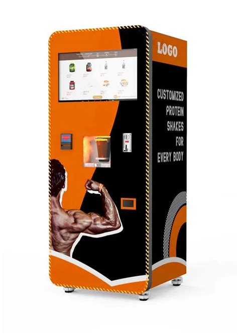 Self Service Automatic Gym Sports Center Protein Shakes Vending Machine