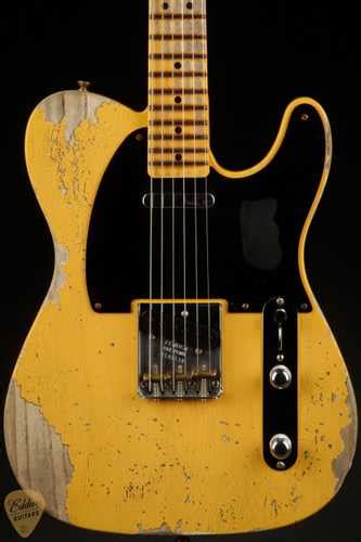 Fender Custom Shop 52 Telecaster Heavy Relic Aged Noca Guitars Electric Solid Body Eddie