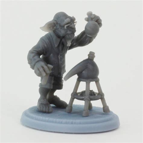 Goblin Alchemist Miniature Humanoid Tabletop Figurine Etsy