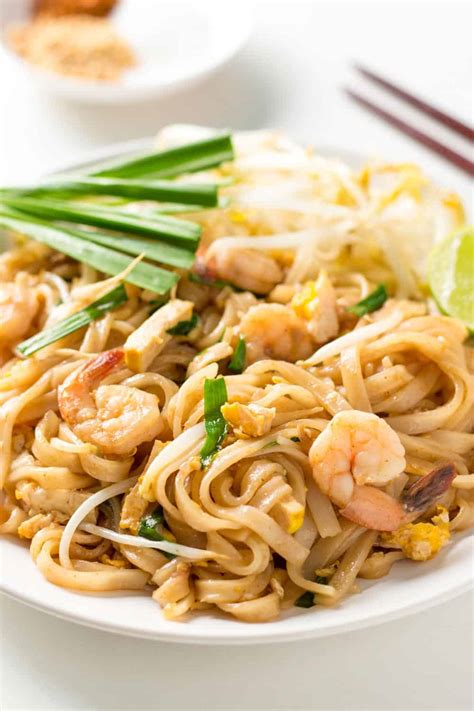 The Best Shrimp Pad Thai Recipe LeelaLicious