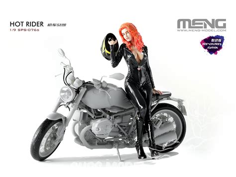 MENG SPS S Hot Rider est prête Édition pré colorée Oupsmodel