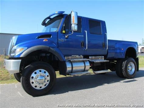 2005 International Navistar 7300 Cxt 4x4 Crew Cab Dually