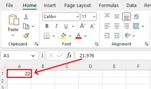 How To Round Up To The Nearest Whole Number In Excel