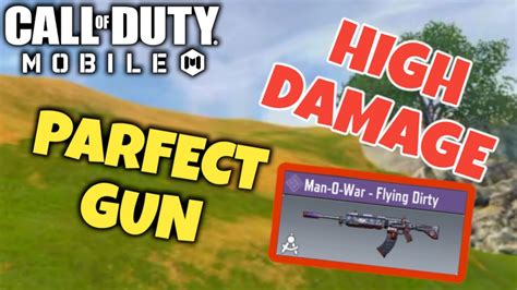 New Secret High Damage Man O War Gunsmith Call Of Duty Mobile