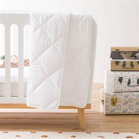 Synthetisch Dekbed Baby In Bio Katoen Anti Mijt Wit La Redoute