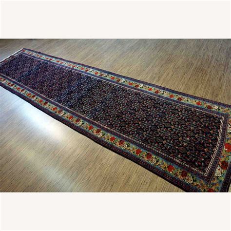 Handmade Antique Persian Senneh Runner Aptdeco