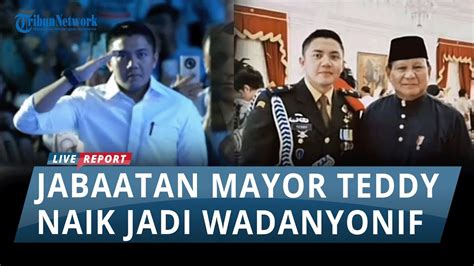 Ajudan Prabowo Mayor Teddy Dipromosikan Jadi Wadanyonif Para Rider