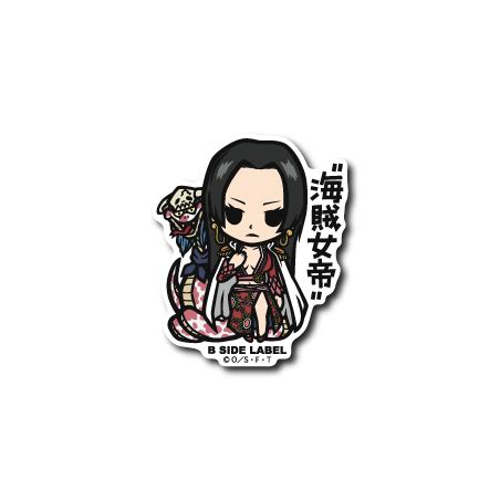 Sticker Boa Hancock Pirate Empress One Piece B Side Label Meccha Japan