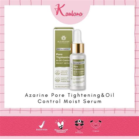 Jual AZARINE Pore Tightening Oil Control Moist Serum 20 ML Shopee