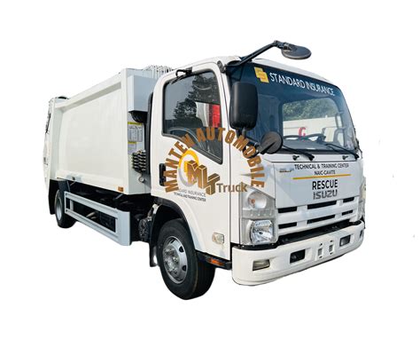 High Quality Isuzu X M Cbm Rear Load Hydraulic Refuse Compactor