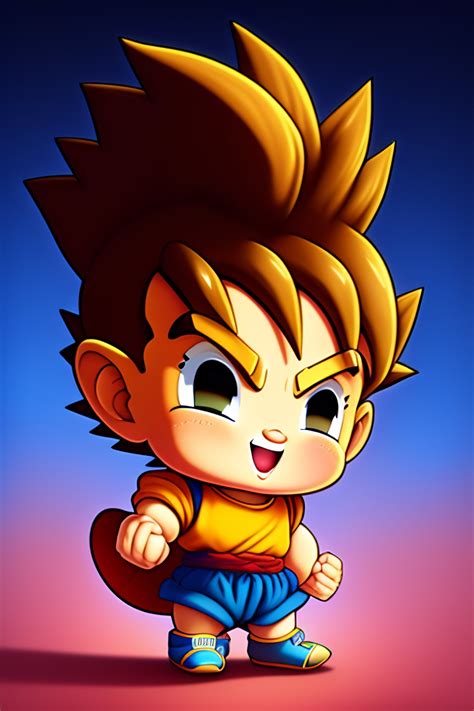 Meet Baby Goku: The Cutest Saiyan Ever! • PromptDen