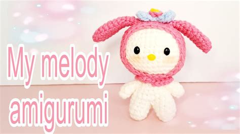 My Melody Amigurumi Tutorial Crochet Sanrio Anime Youtube