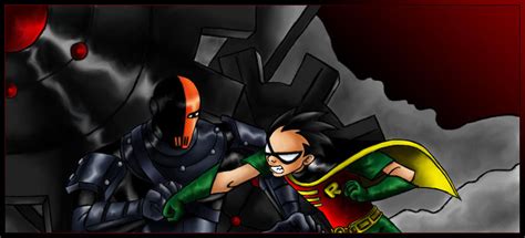 Robin VS Slade - Colored by teentitans on DeviantArt